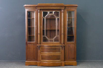 Bücherschrank Regal Schrank Vitrine Anrichte Alt Antik 2203_0205