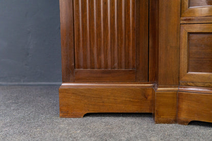 Bücherschrank Regal Schrank Vitrine Anrichte Alt Antik 2203_0205