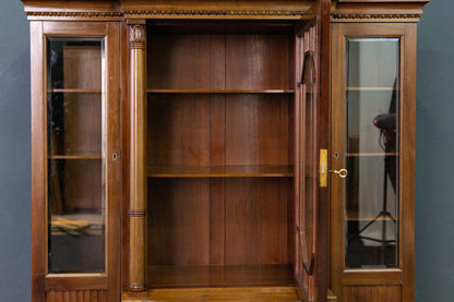 Bücherschrank Regal Schrank Vitrine Anrichte Alt Antik 2203_0205