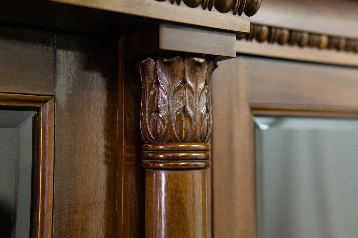 Bücherschrank Regal Schrank Vitrine Anrichte Alt Antik 2203_0205