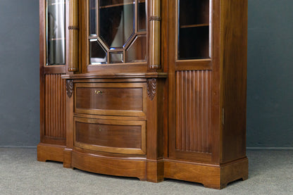 Bücherschrank Regal Schrank Vitrine Anrichte Alt Antik 2203_0205