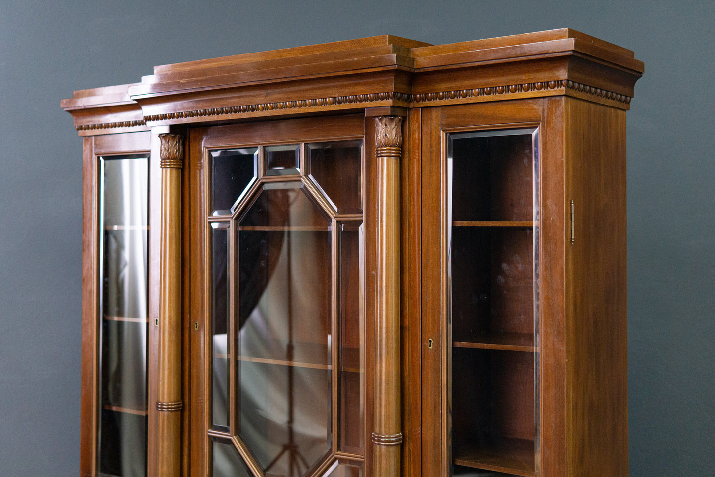 Bücherschrank Regal Schrank Vitrine Anrichte Alt Antik 2203_0205