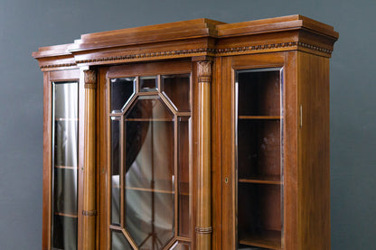 Bücherschrank Regal Schrank Vitrine Anrichte Alt Antik 2203_0205