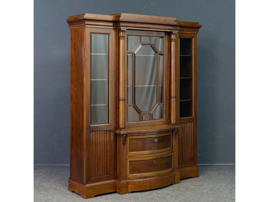 Bücherschrank Regal Schrank Vitrine Anrichte Alt Antik 2203_0205