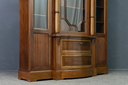Bücherschrank Regal Schrank Vitrine Anrichte Alt Antik 2203_0205