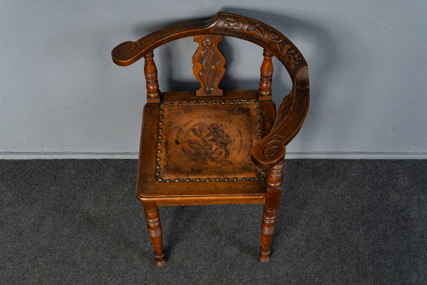 Vintage Schreibtisch Stuhl Sessel Tisch Antik Sekretär MÖBLINGER 2412_1606