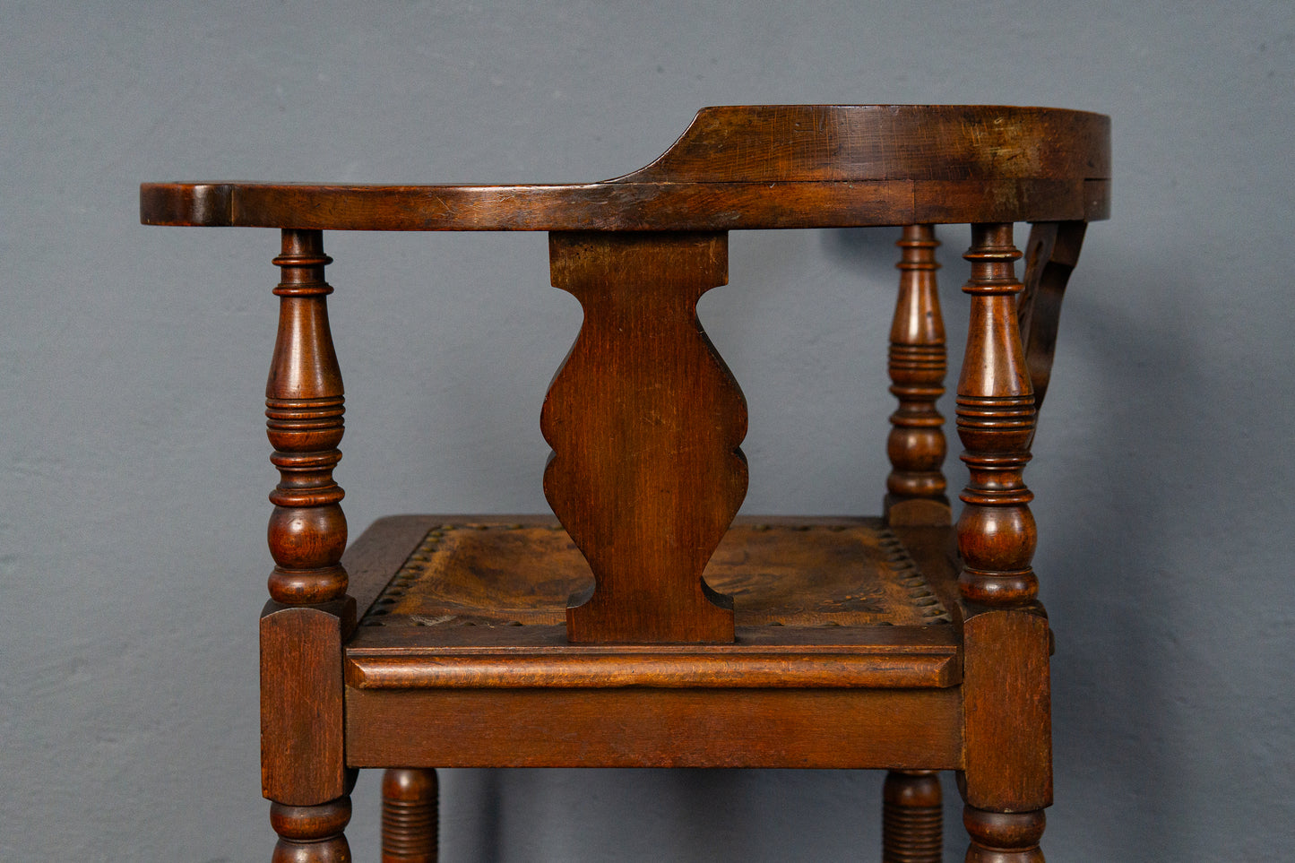Vintage Schreibtisch Stuhl Sessel Tisch Antik Sekretär MÖBLINGER 2412_1606