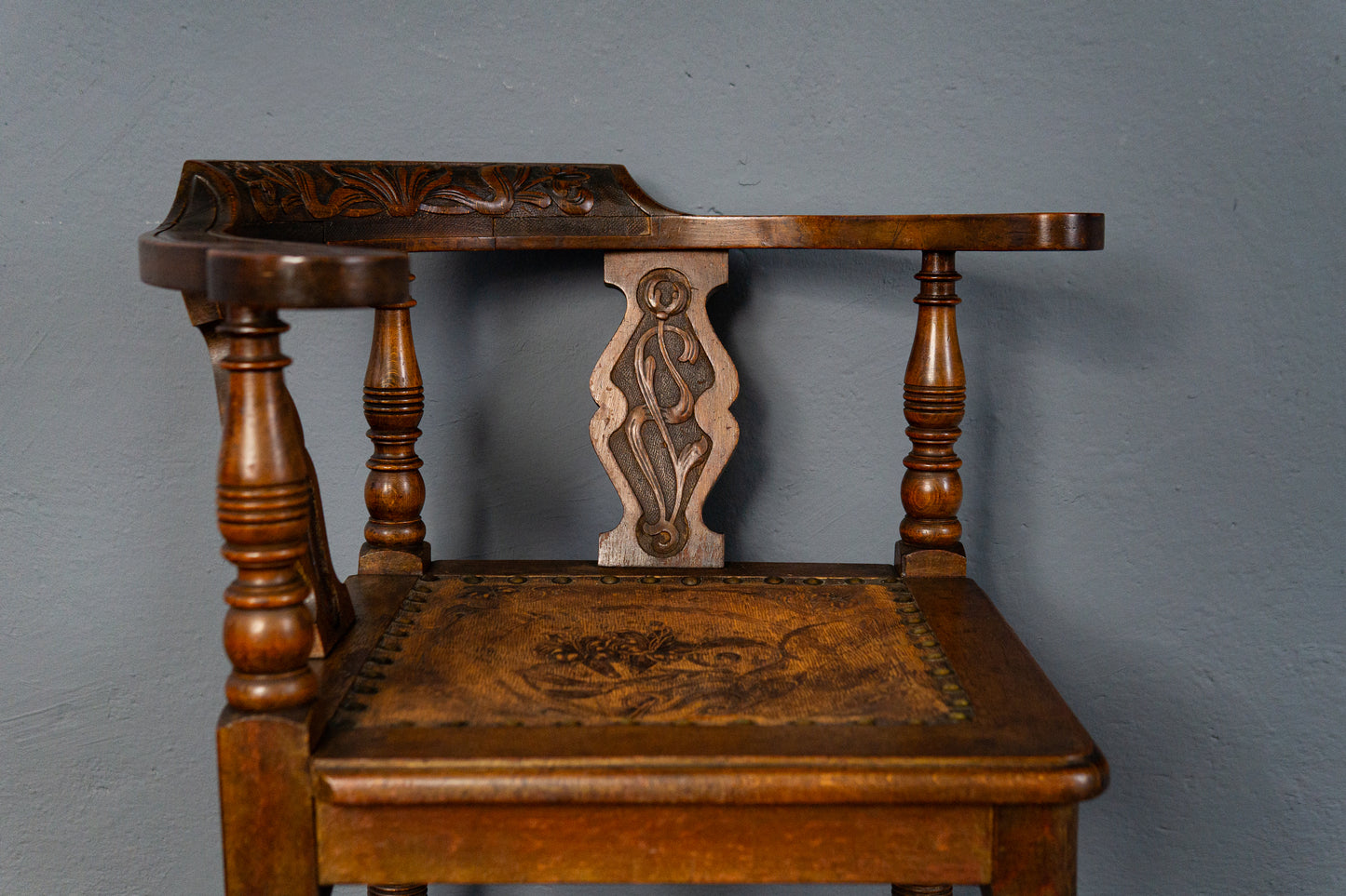 Vintage Schreibtisch Stuhl Sessel Tisch Antik Sekretär MÖBLINGER 2412_1606