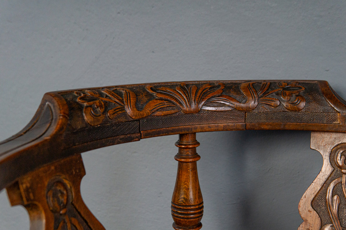 Vintage Schreibtisch Stuhl Sessel Tisch Antik Sekretär MÖBLINGER 2412_1606