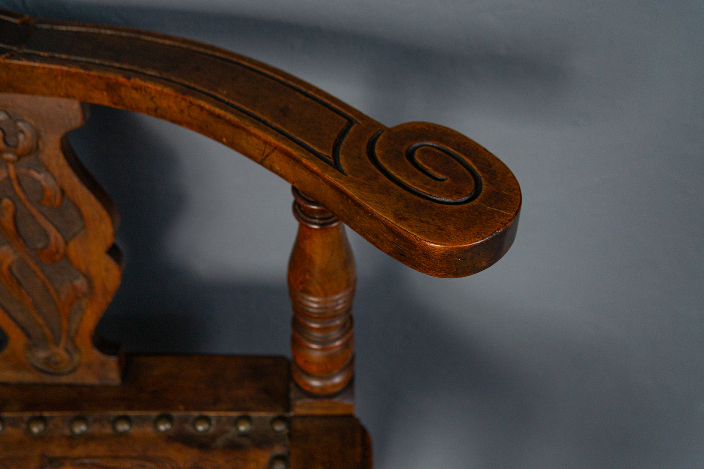 Vintage Schreibtisch Stuhl Sessel Tisch Antik Sekretär MÖBLINGER 2412_1606