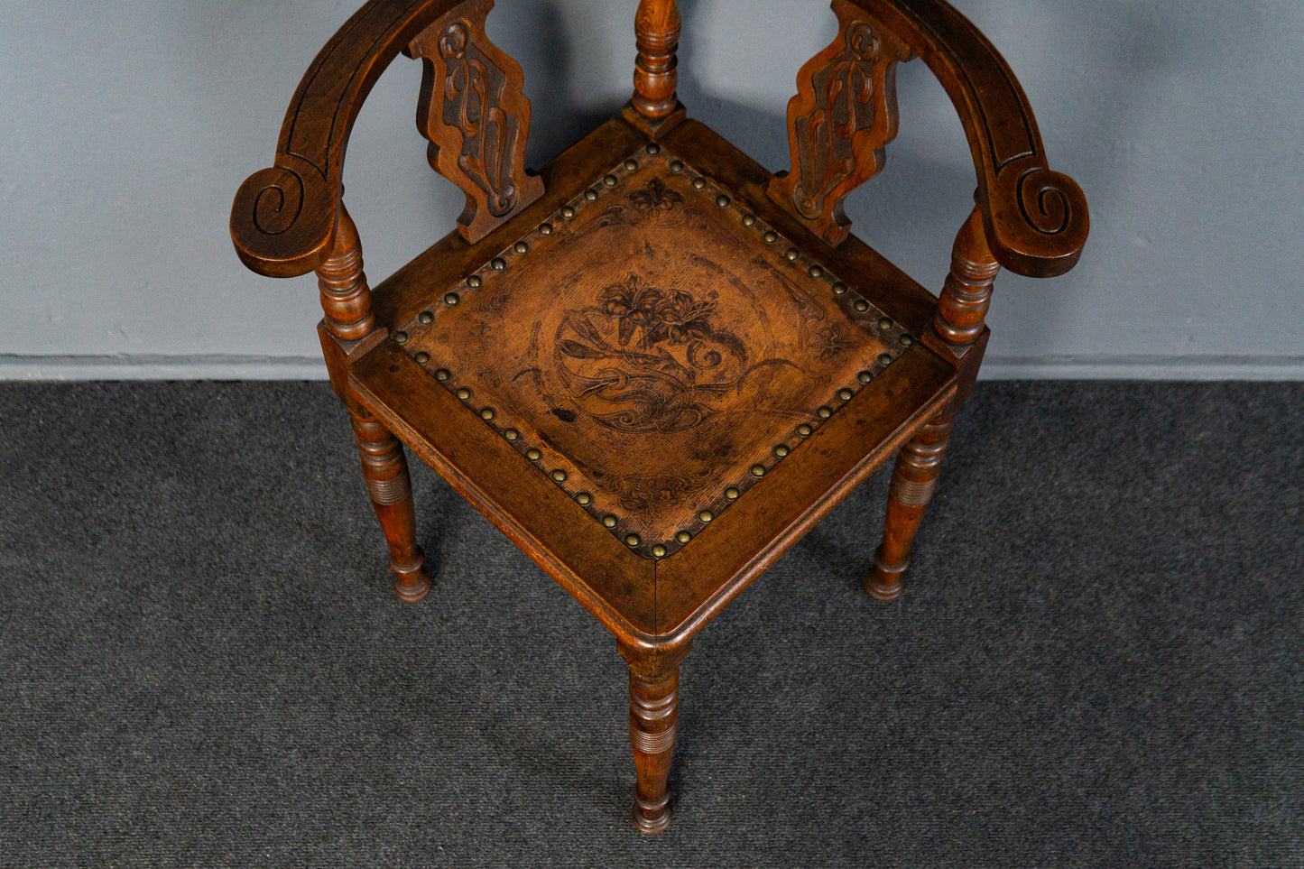 Vintage Schreibtisch Stuhl Sessel Tisch Antik Sekretär MÖBLINGER 2412_1606