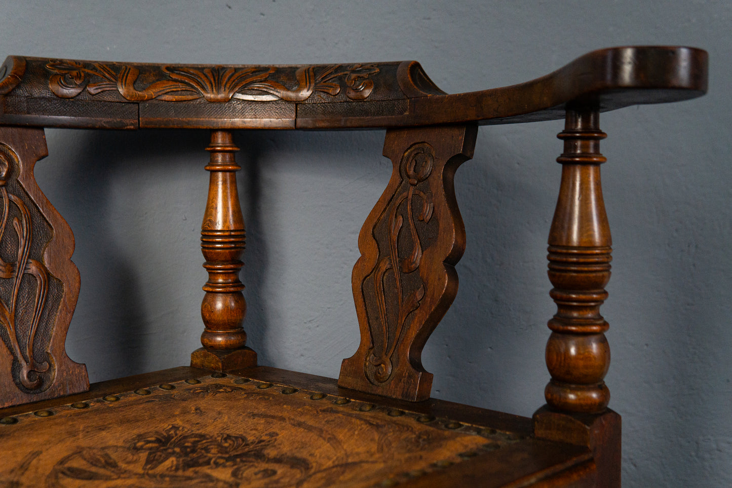 Vintage Schreibtisch Stuhl Sessel Tisch Antik Sekretär MÖBLINGER 2412_1606