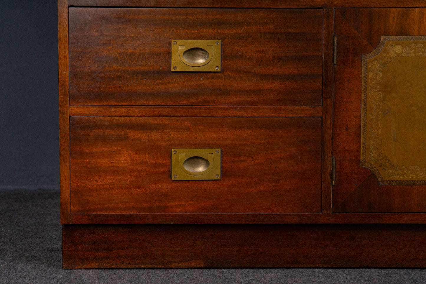 Vintage Schrank Vitrine Bibliothek Buffet Regal Alt Antik 2403_1101