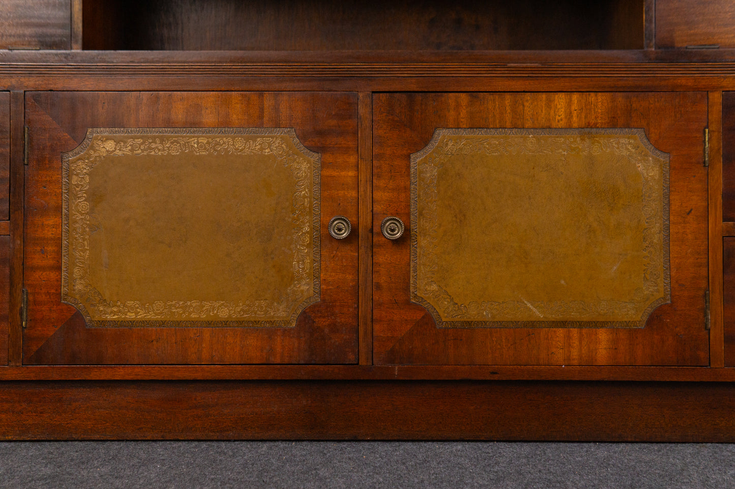 Vintage Schrank Vitrine Bibliothek Buffet Regal Alt Antik 2403_1101