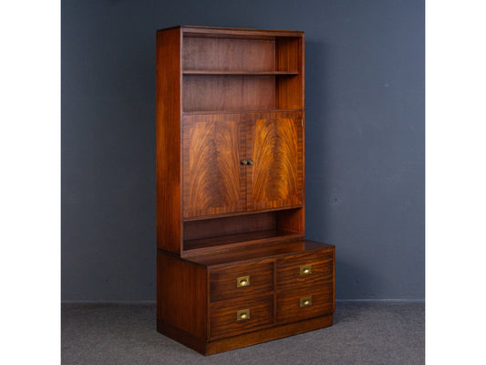 Vintage Schrank Vitrine Bibliothek Buffet Regal Alt Antik 2403_1801