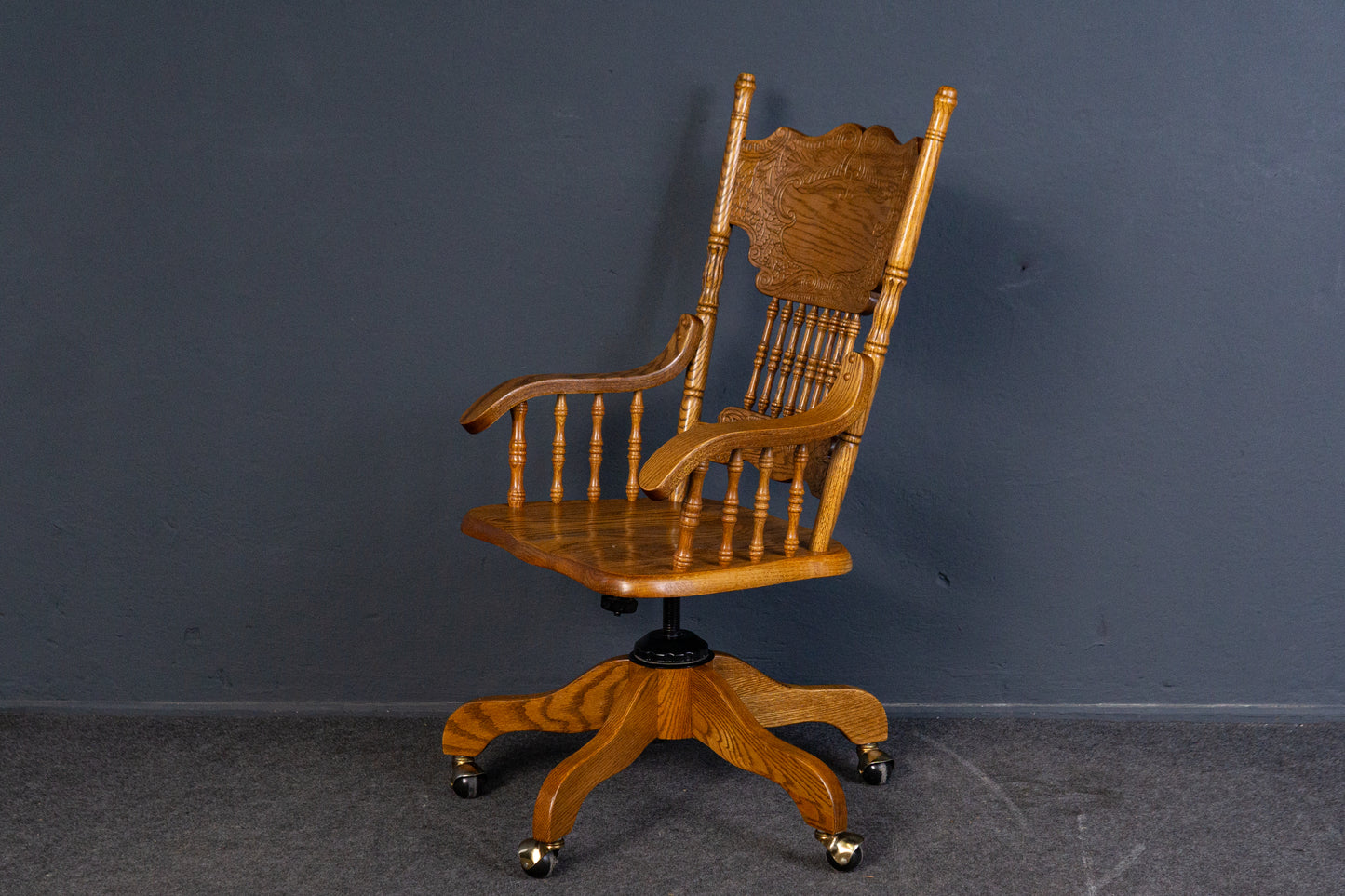 Vintage Drehstuhl Stuhl Sessel BüroTisch Schreibtisch 2403_1803