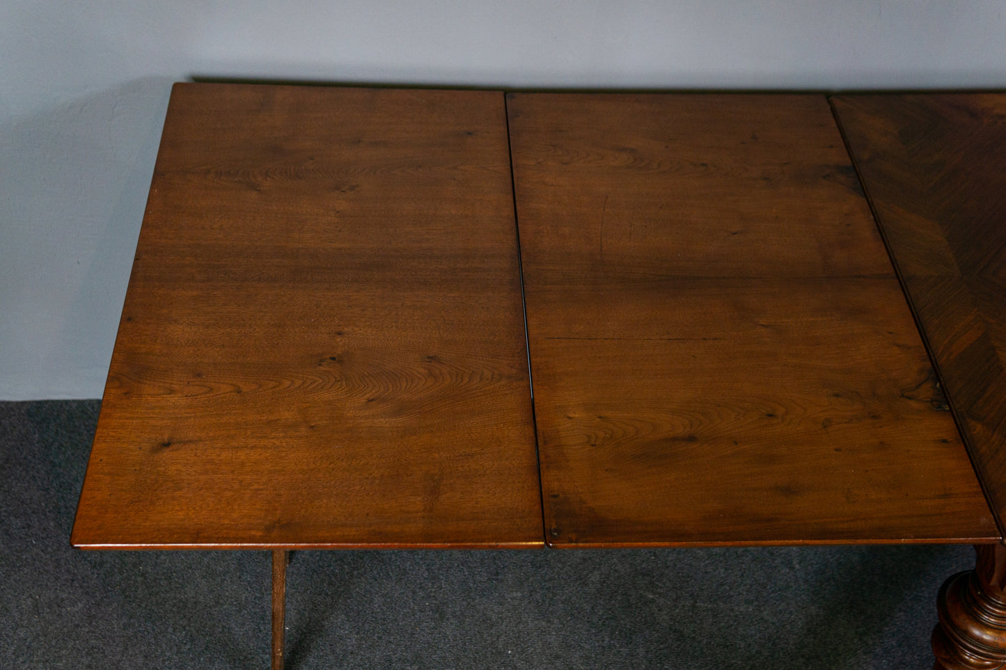 Antiker Tisch Vintage Tafel Table Stuhl Alt Kulissentisch MÖBLINGER 2412_1703