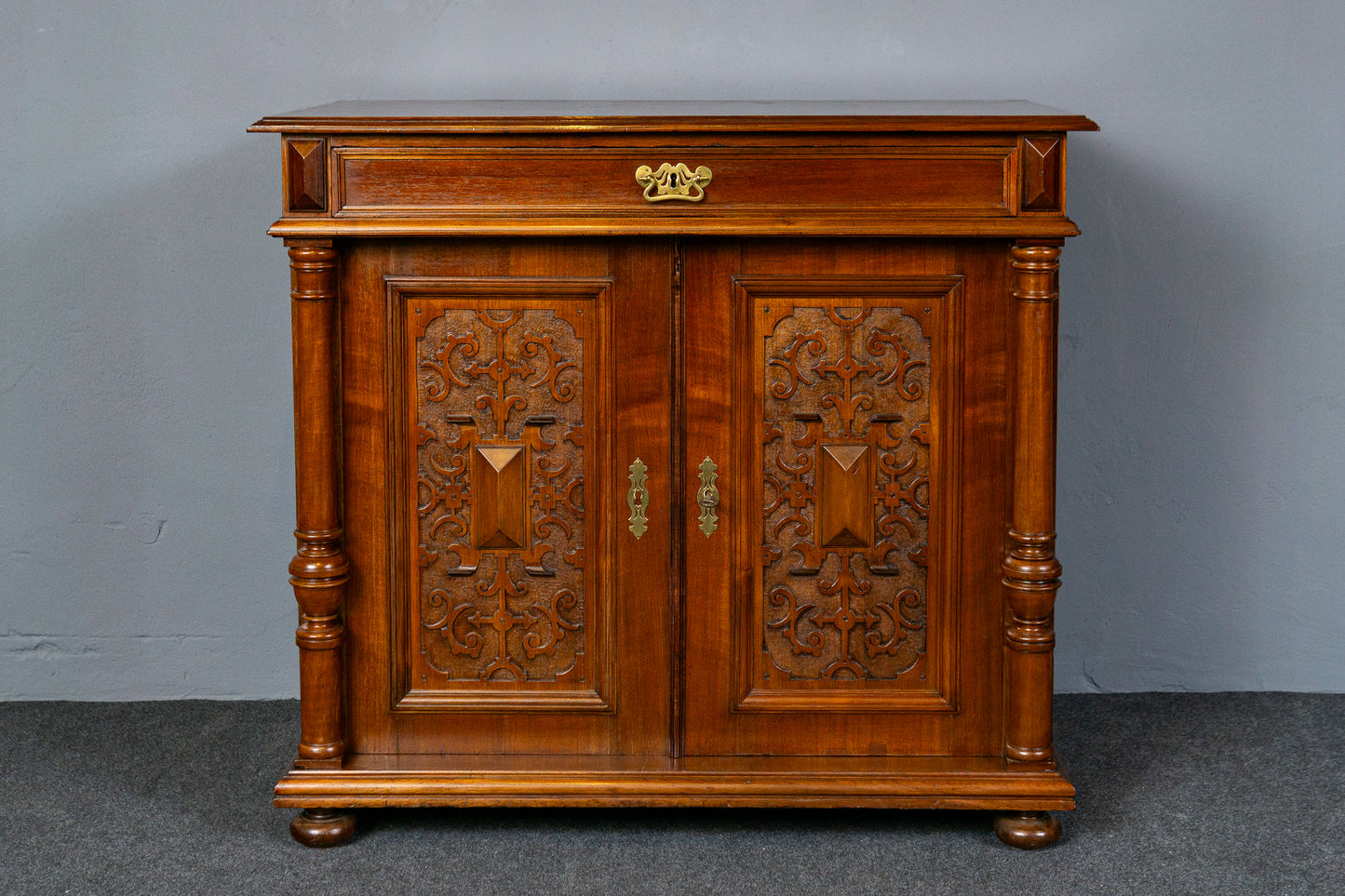Antike Anrichte Schrank Sideboard Kommode Regal Konsole MÖBLINGER 2412_1705