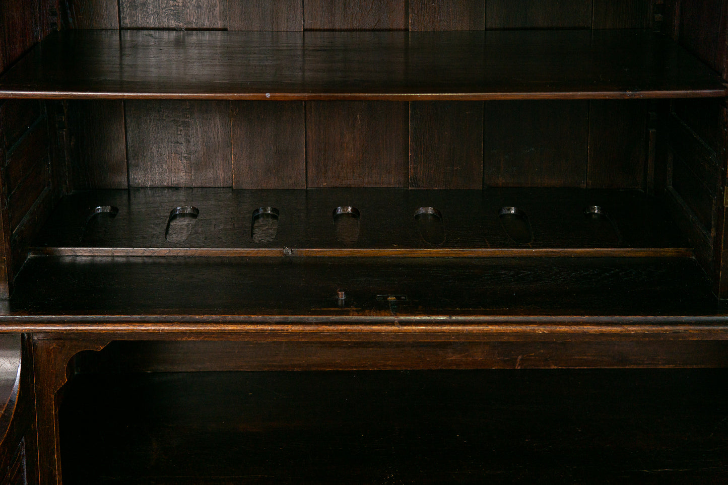 Bücherschrank Bank Regal Buffet Gotik Vitrine Alt Antik 2305_0802