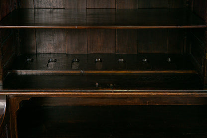 Bücherschrank Bank Regal Buffet Gotik Vitrine Alt Antik 2305_0802