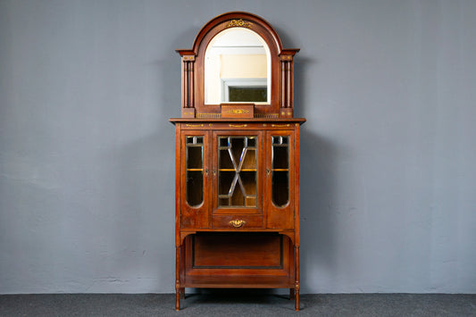 Antik Buffet Schrank Regal Vertiko Vintage Sideboard Alt MÖBLINGER 2412_1706