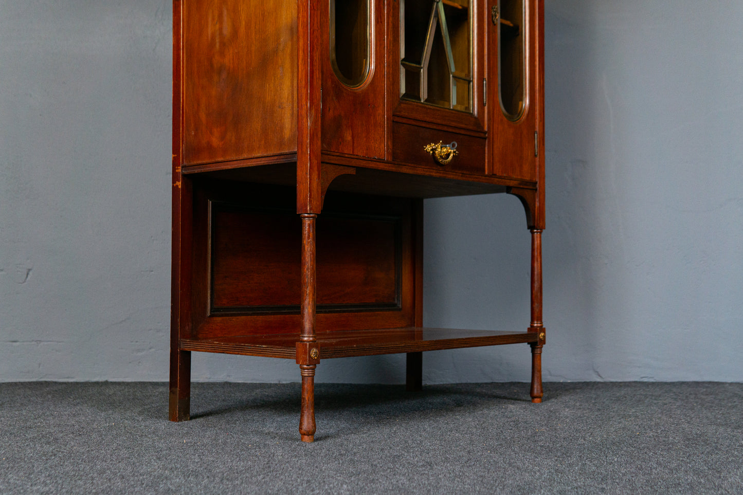 Antik Buffet Schrank Regal Vertiko Vintage Sideboard Alt MÖBLINGER 2412_1706