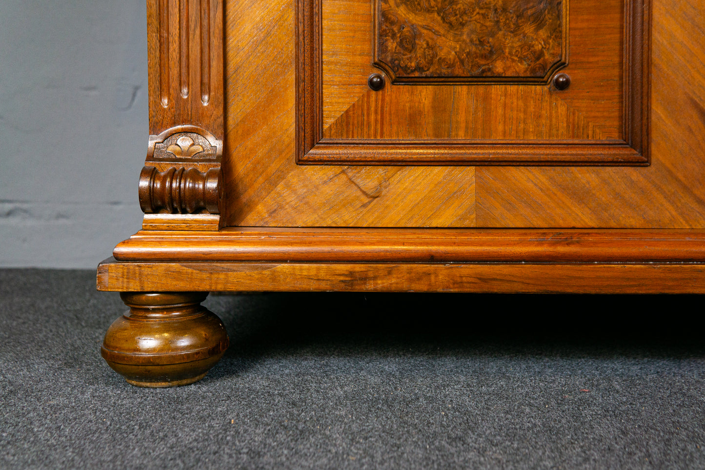 Antik Kommode Anrichte Buffet Schrank Regal Sideboard Alt MÖBLINGER 2412_1801