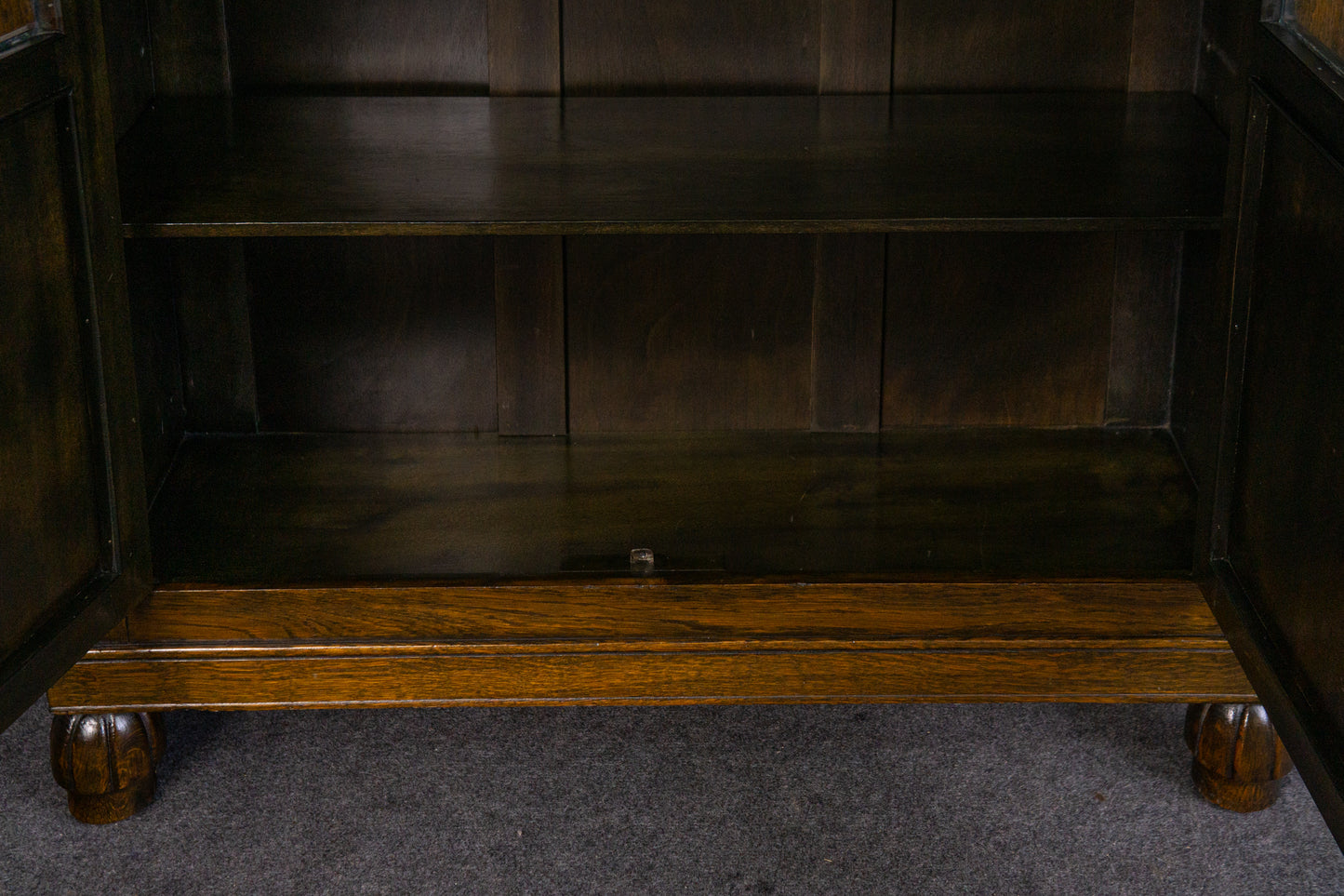 Vintage Bücherschrank Vitrine Regal Schrank Alt Antik 2404_0801