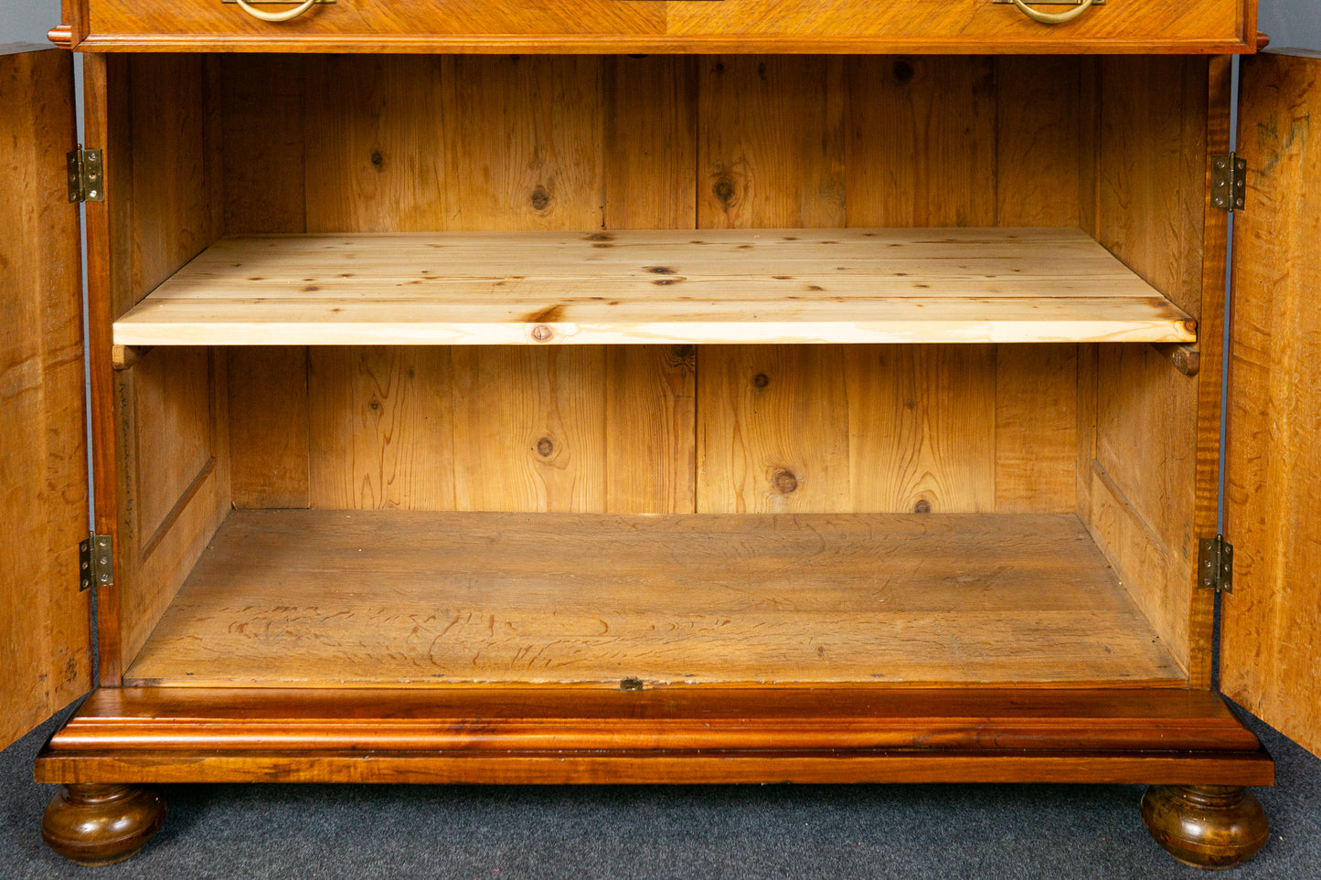 Antik Kommode Anrichte Buffet Schrank Regal Sideboard Alt MÖBLINGER 2412_1801