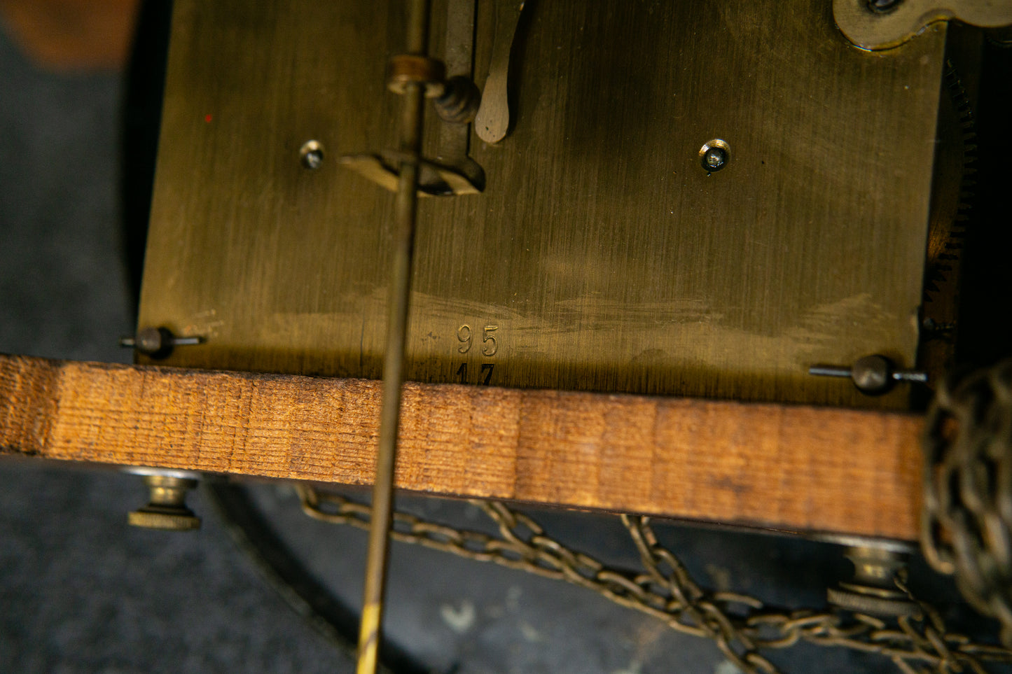 Gründerzeit Standuhr Clock Zeit Uhr Schrank Antik Alt MÖBLINGER 2412_1802