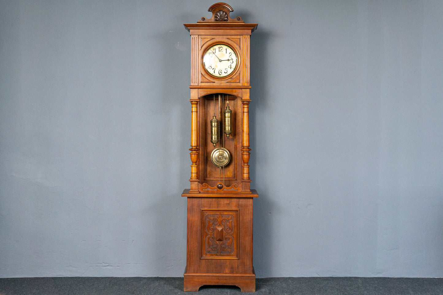 Gründerzeit Standuhr Clock Zeit Uhr Schrank Antik Alt MÖBLINGER 2412_1802