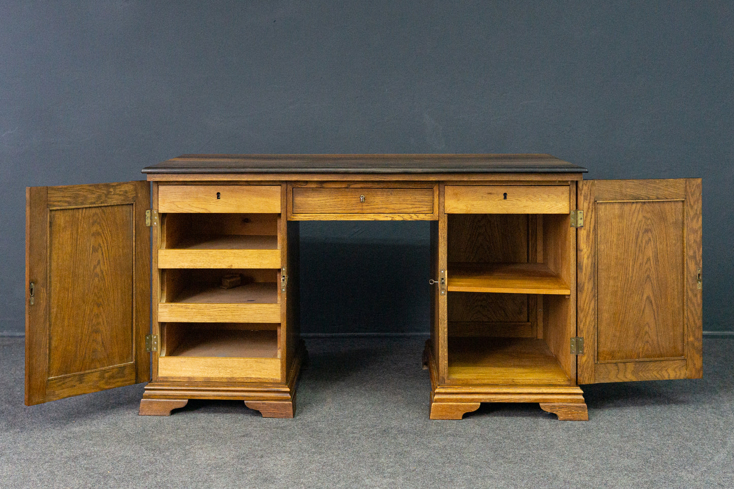 Schreibtisch Desk Tisch Sekretär Büro Alt Antik 2203_1502