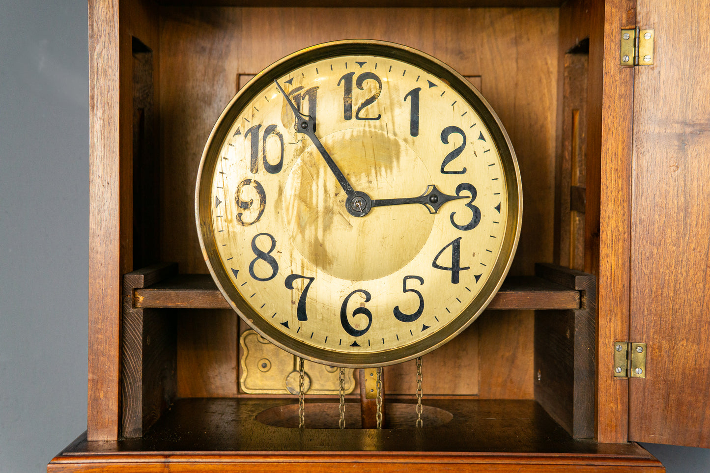 Gründerzeit Standuhr Clock Zeit Uhr Schrank Antik Alt MÖBLINGER 2412_1802