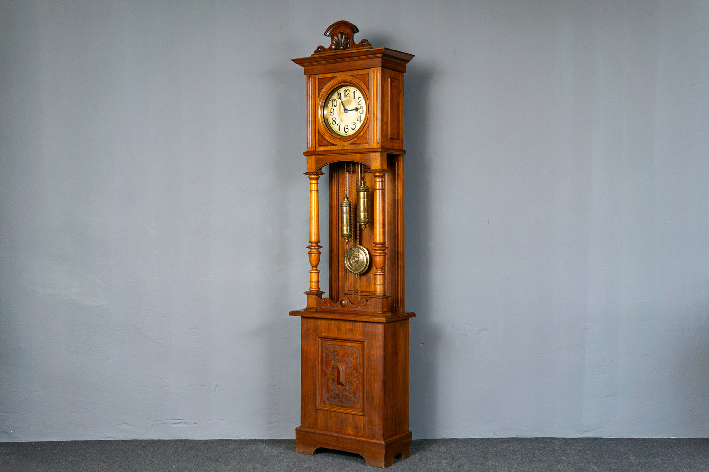 Gründerzeit Standuhr Clock Zeit Uhr Schrank Antik Alt MÖBLINGER 2412_1802
