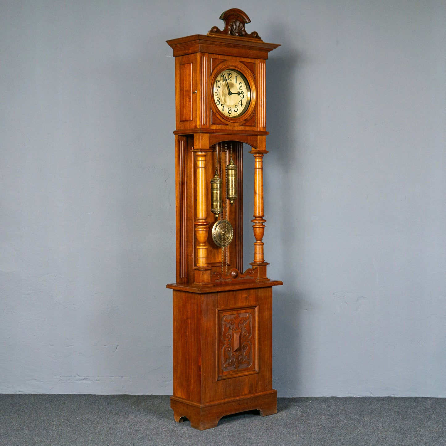 Gründerzeit Standuhr Clock Zeit Uhr Schrank Antik Alt MÖBLINGER 2412_1802