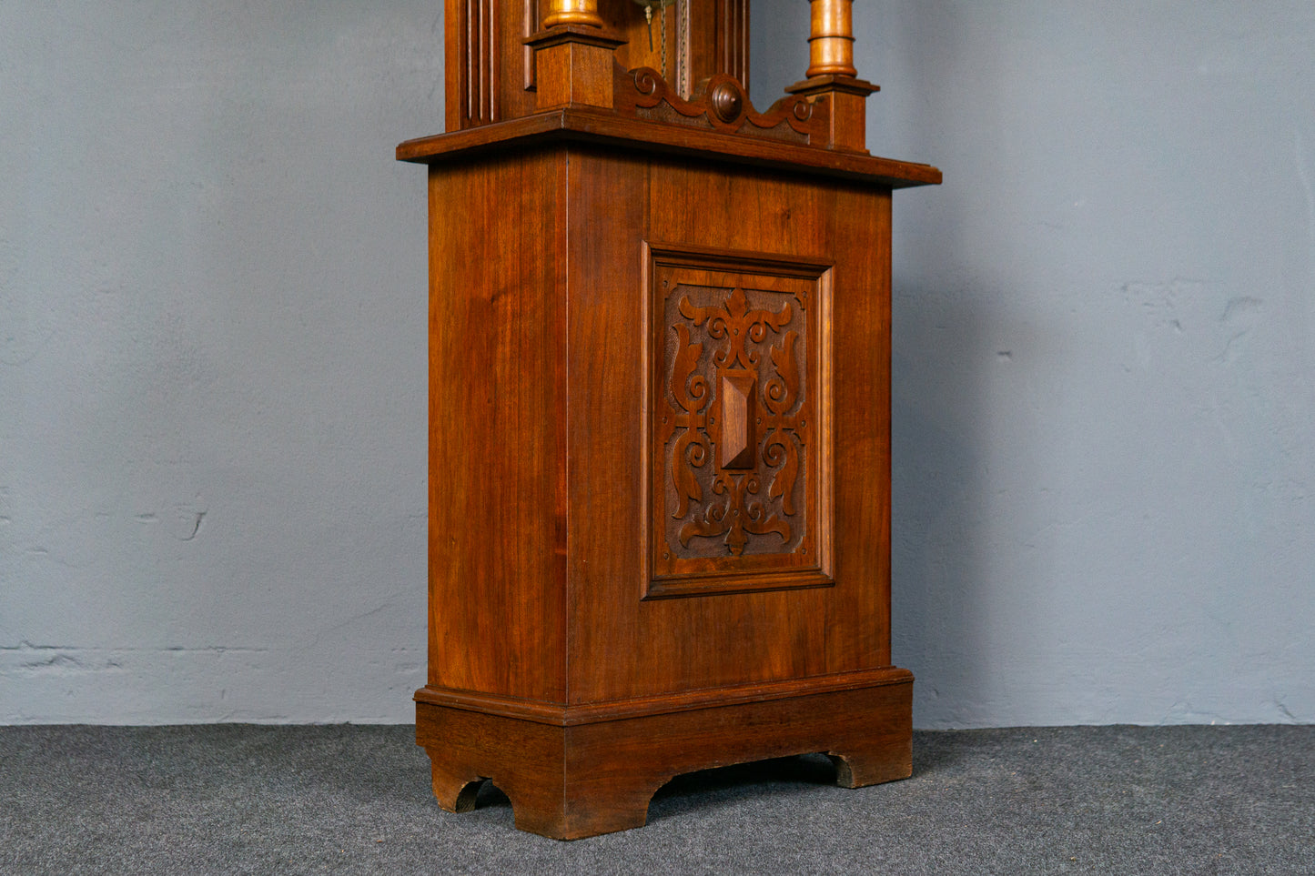 Gründerzeit Standuhr Clock Zeit Uhr Schrank Antik Alt MÖBLINGER 2412_1802