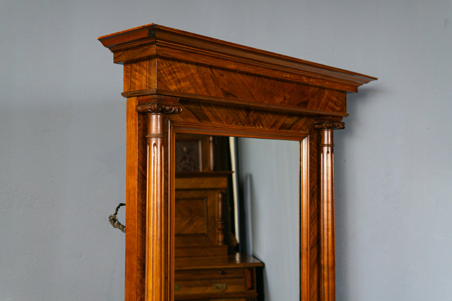 Wand Spiegel Garderobe Konsole Schrank Mirror Alt Antik MÖBLINGER 2412_1706