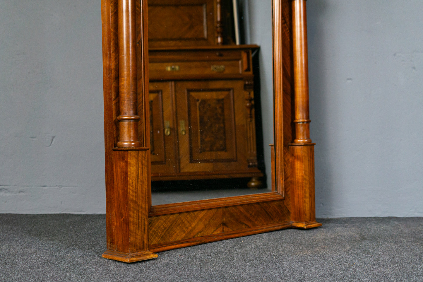 Wand Spiegel Garderobe Konsole Schrank Mirror Alt Antik MÖBLINGER 2412_1706