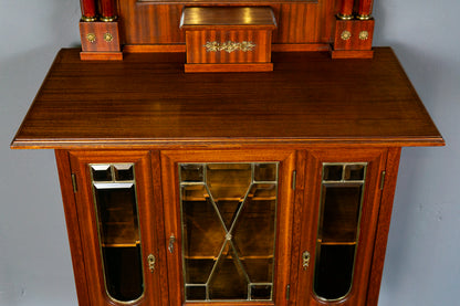 Antik Buffet Schrank Regal Vertiko Vintage Kommode Regal MÖBLINGER 2412_1804