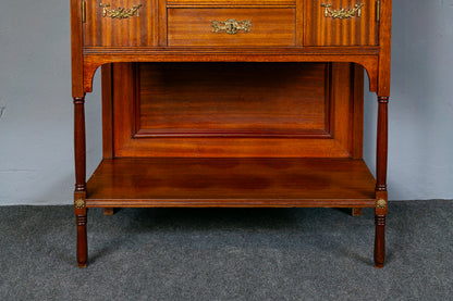 Antik Buffet Schrank Regal Vertiko Vintage Kommode Regal MÖBLINGER 2412_1804