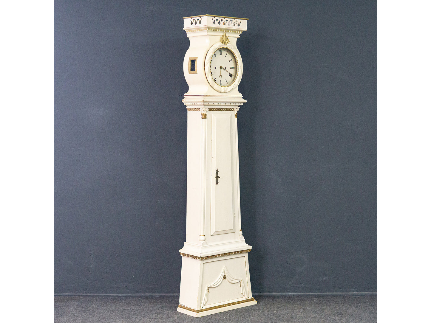 Standuhr Uhr Clock Büro Wohnzimmer Deko Alt Antik 2203_1505