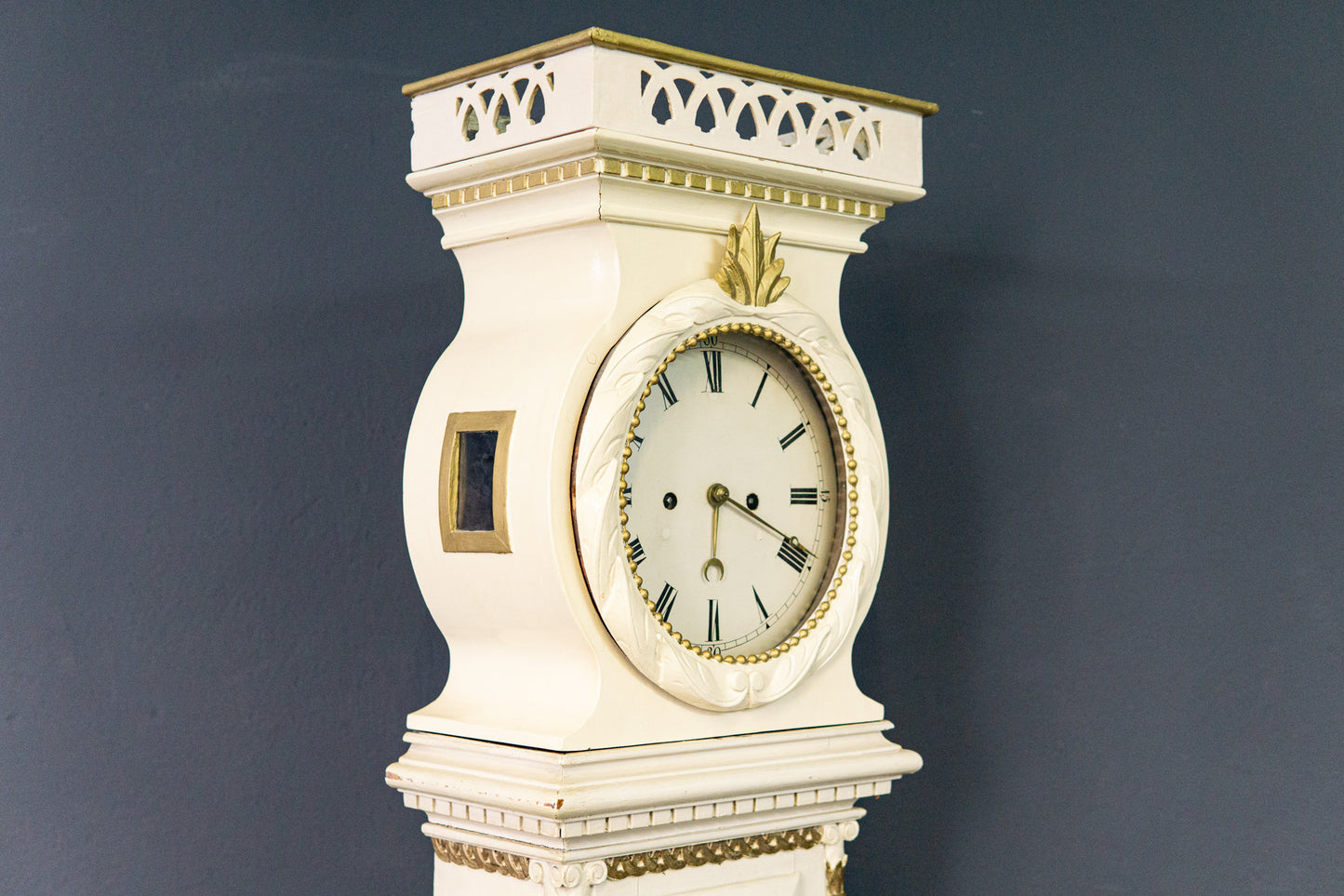 Standuhr Uhr Clock Büro Wohnzimmer Deko Alt Antik 2203_1505