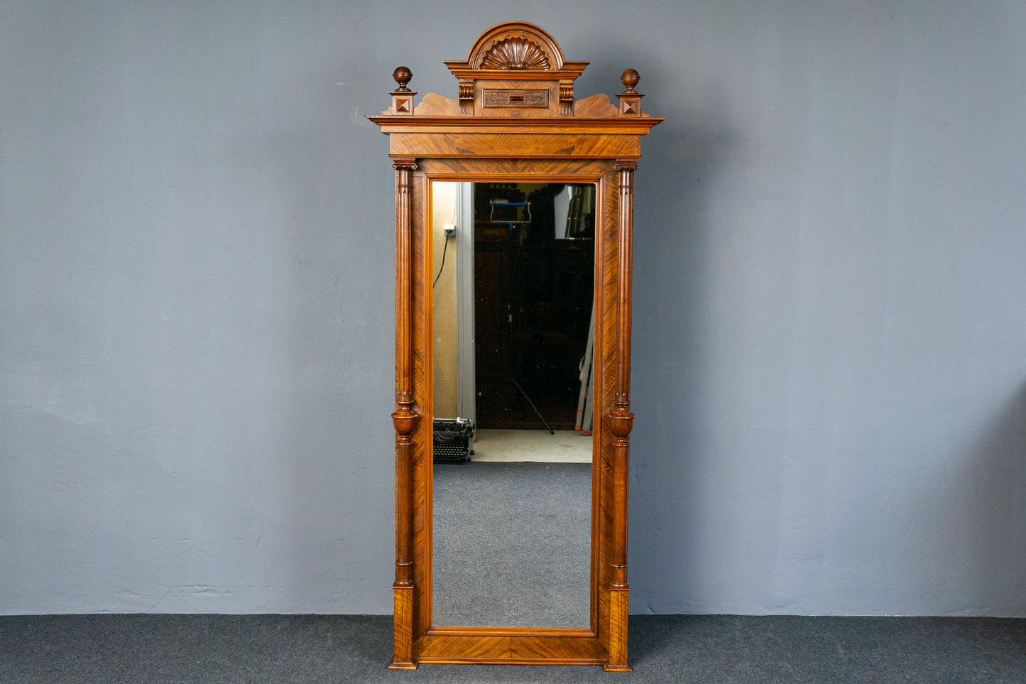 Wand Spiegel Garderobe Konsole Schrank Mirror Alt Antik MÖBLINGER 2412_1706