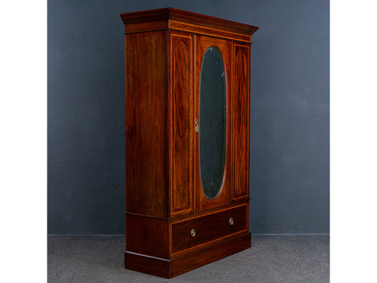 Schrank Garderobe Kommode Regal Wardrobe Holz Alt Antik 2305_1104