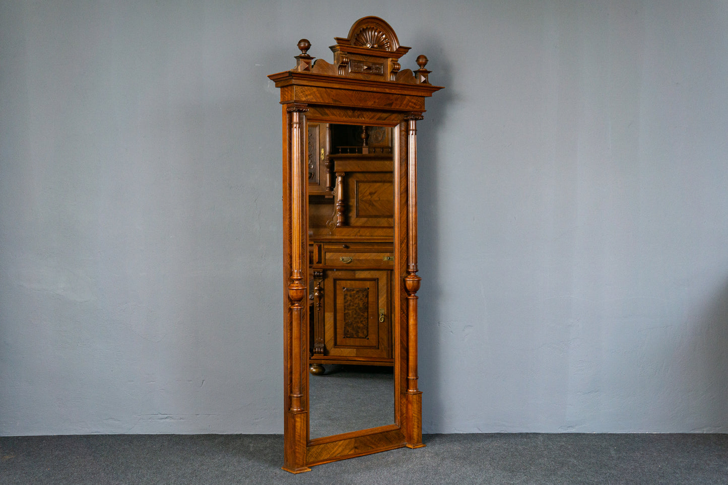 Wand Spiegel Garderobe Konsole Schrank Mirror Alt Antik MÖBLINGER 2412_1706