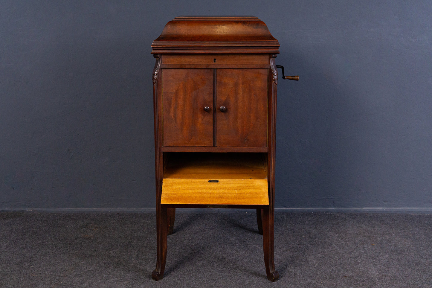 Jugendstil Grammophon Vintage LP Radio Platte Alt Antik 2404_1102