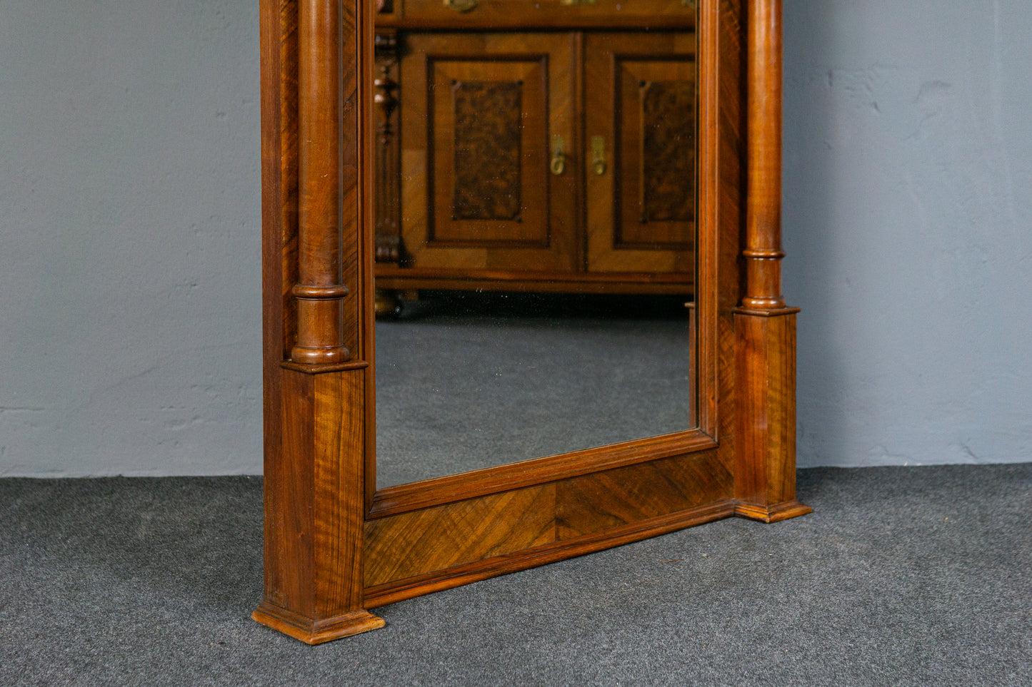 Wand Spiegel Garderobe Konsole Schrank Mirror Alt Antik MÖBLINGER 2412_1706