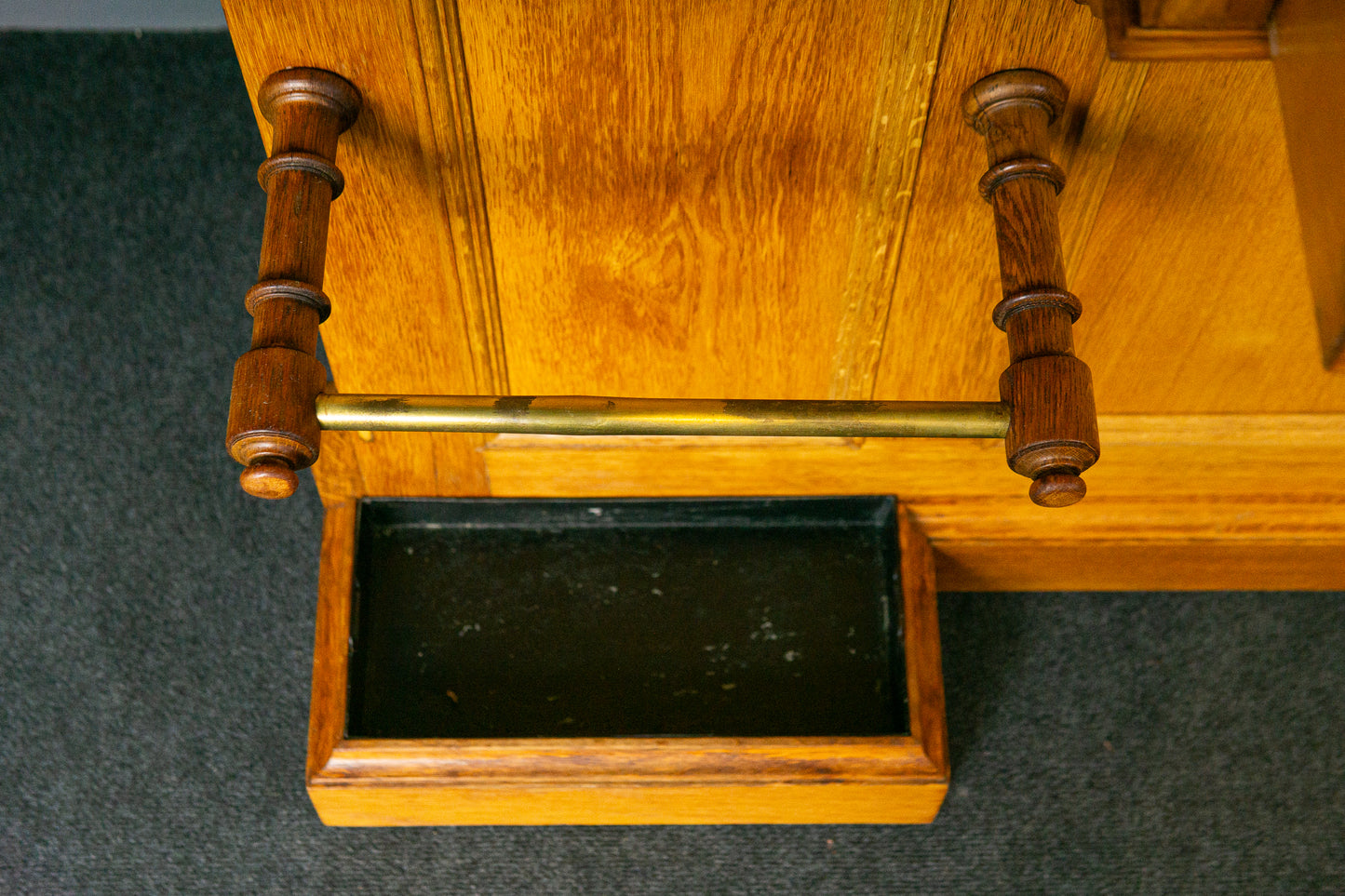 Garderobe Vintage Spiegel Flur Schrank Alt Kommode Antik MÖBLINGER 2412_1807