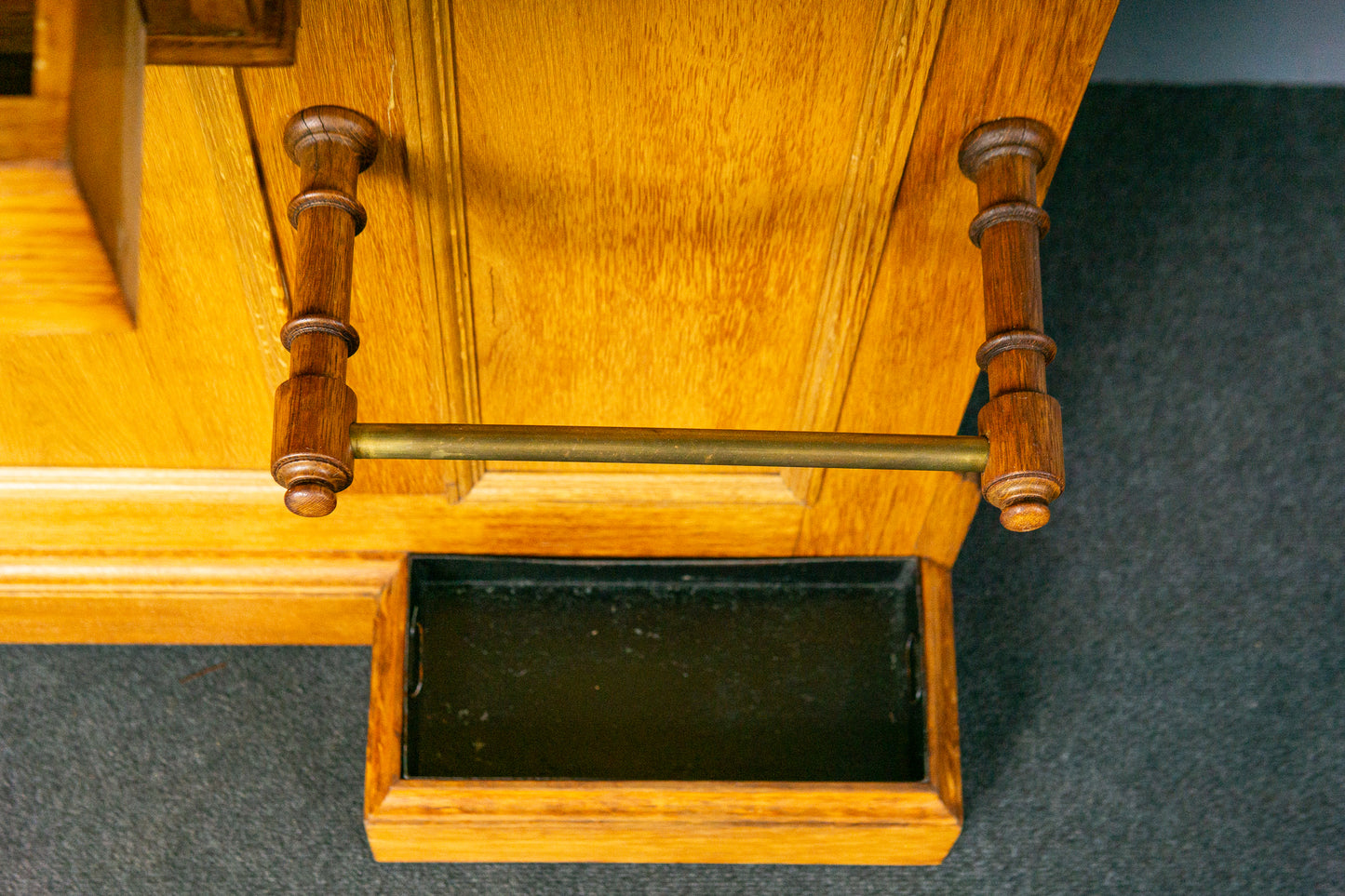 Garderobe Vintage Spiegel Flur Schrank Alt Kommode Antik MÖBLINGER 2412_1807