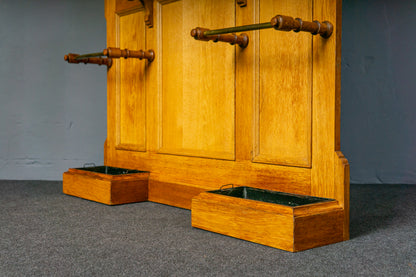 Garderobe Vintage Spiegel Flur Schrank Alt Kommode Antik MÖBLINGER 2412_1807